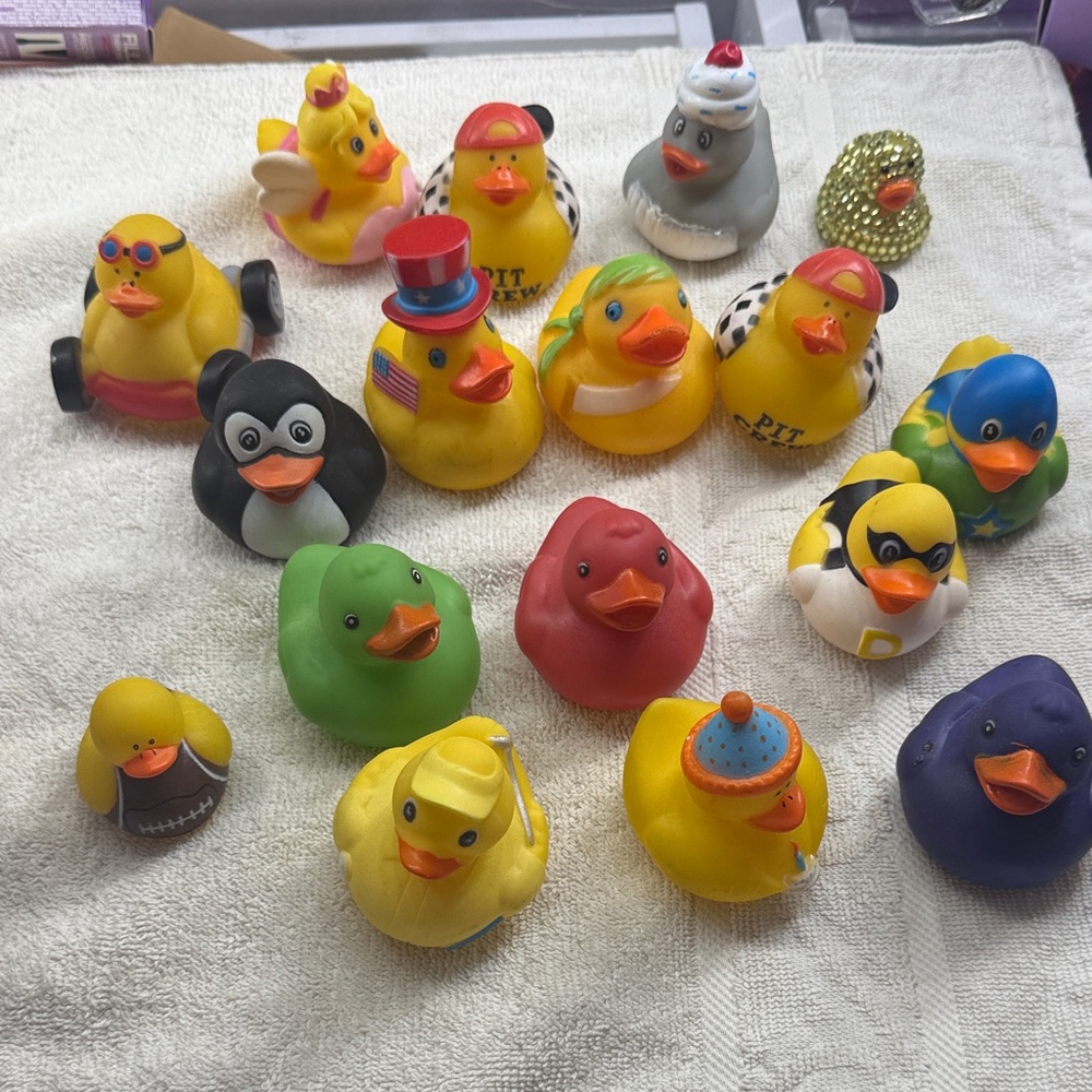 17 Colorful Rubber Duck Collection